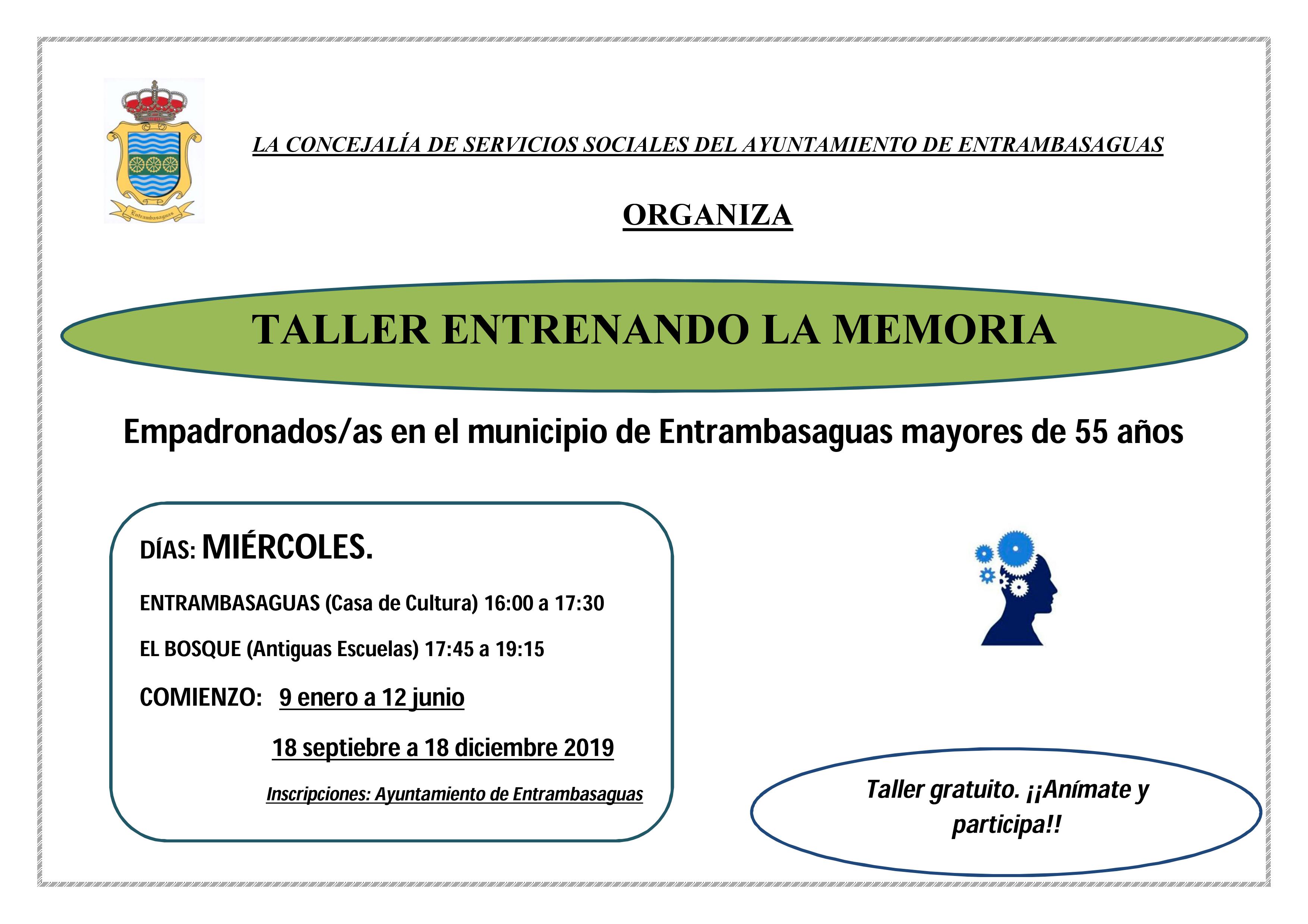 taller entrenando la memoria