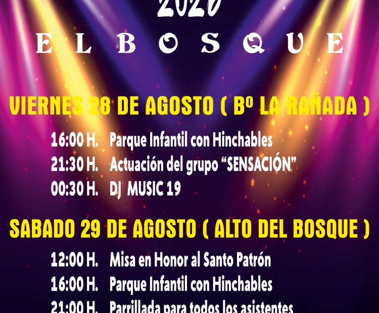 Fiestas de San Juan en El Bosque.