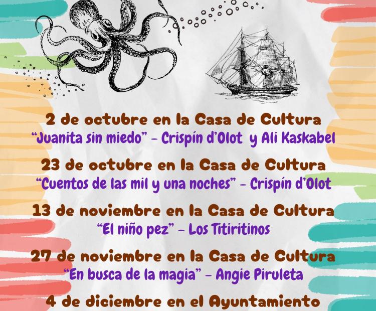Comenzamos el ciclo de cuentacuentos de este otoño
